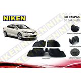 3D RZPY152303 Renault Fluence Havuzlu Paspas