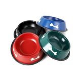 3D Sepetim Kemik Motifli Renkli Metal Mama Kabı