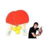 3D Sepetim Masa Tenisi Seti (2 Raket + 3 Top)