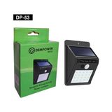 3D Sepetim Sensörlü Güneş Enerjili LED Lamba