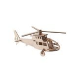 3D SERGİ Ahşap Helikopter Puzzle-yapboz, Çocuklar Ve Yetişkinler Için Harika Bir Hediye Üç Boyutlu