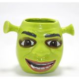 3D Shrek Tasarımı Porselen Kupa Bardak ALK4507 Nemere - 1 - Renkli