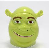 3D Shrek Tasarımı Porselen Kupa Bardak (Büyük Boy)