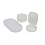 3D Silikon Mum Kalıbı 4 Parça