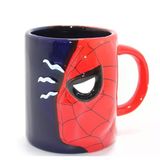 3D Spiderman Tasarımı Porselen Kupa Bardak Liv495