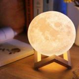3d Standlı Ay Gece Lambası Dekoratif Küre Led