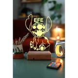 3D Stitch Masaüstü 16 Renkli Kumandalı Led Lamba