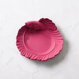 3D Tasarım Balık Tasarımlı Takı Organizeri - Koyu Pembe