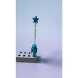 3D Tasarım Dönen Sihirli Ahtapot Değneği-Oyuncak (1 Adet) - Turkuaz