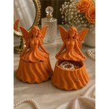 3D Tasarımlı Takı Kutusu, Dekoratif Saklama, 14X14X20 cm - Seçenek 1