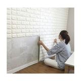 3D Tuğla Desenli Kendinden Yapışkanlı Duvar Paneli 58X38 cm - Seçenek