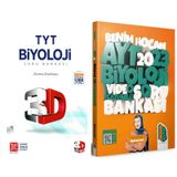 3D TYT Biyoloji ve Benim Hocam 2023 AYT Soru Bankası Seti 2 Kitap