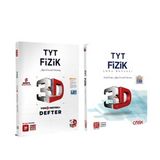 3D Tyt Fizik Defter Ve Soru Bankasi Seti 2 Kitap
