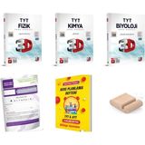 3D Tyt Fizik Kimya Biyoloji Sayısal Soru Bankası Yks 2026 +Planlama Defteri+Telefon Tutucu+Deneme