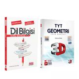 3D TYT Geometri ve AKM Dil Bilgisi Soru Bankası Seti 2 Kitap