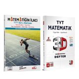 3D Tyt Matematik Defteri Ve Acil Matematiğin İlacı Soru Bankası Seti 2 Kitap