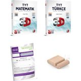 3D Tyt Matematik -Türkçe Soru Bankası - Yks 2026 + Telefon Tutucu + Tyt Deneme+Planlamadefteri