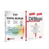 3D Tyt Sosyal Bilimler Deneme Ve Akm Dil Bilgisi Soru Bankasi Seti 2 Kitap