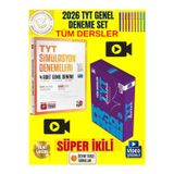 3D Tyt Tüm Dersler 4 Lü Simülasyon Genel Deneme+Benim Hocam Tyt 5 Li Genel Deneme Set+Kalem