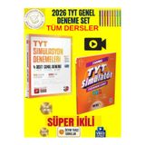 3D Tyt Tüm Dersler 4 Lü Simülasyon Genel Deneme+Ens Tyt 3 Lü Simulator Genel Deneme Set