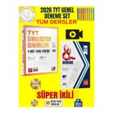 3D Tyt Tüm Dersler 4 Lü Simülasyon Genel Deneme+Hız Ve Renk Tyt 2026 Tüm Dersler 8 Li Deneme Set