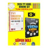3D Tyt Tüm Dersler 4 Lü Simülasyon Genel Deneme+Trend Karma Tyt 4 Genel Deneme Sınavı Set