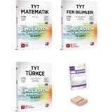 3D Tyt Türkçe Fen Bilimleri Matematik Simülasyon Deneme Yks 2026 + Telefon Tutucu + Tyt Deneme