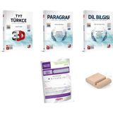 3D Tyt Türkçe - Paragraf - Dil Bilgisi Soru Bankası - Yks 2026 + Telefon Tutucu + Planlama Defteri