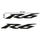 3D Yamaha R6 Karbon Sticker 2 Adet