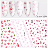 3D Yapışkan Tırnak Stıcker Tırnak Dövme Tırnak Tatto F245