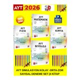 3D Yayı 2026 Ayt Simülasyon Matematik-Fizik-Kimya-Biyoloji Sayısal Denemeseti+Android Kalem