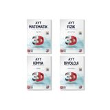3D Yayınları 2022 Ayt Matematik Fizik Kimya Biyoloji Soru Bankası Seti 4 Kitap 9136051941035