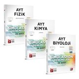 3D Yayınları 2023 AYT Simülasyon Fizik - Kimya - Biyoloji Denemeleri