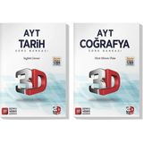 3D Yayınları 2023 AYT Tarih Coğrafya Soru Bankası Seti HOLOGRAMLI(2 Kitap)