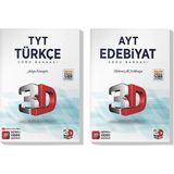 3D Yayınları 2023 TYT AYT Türkçe Edebiyat Soru Bankası Seti hologramlı (2 Kitap)