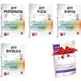 3D Yayınları 2024 AYT Matematik - Fizik - Kimya - Biyoloji Simülasyon Denemeleri - TYT Deneme
