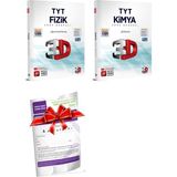 3D Yayınları 2024 TYT Fizik - Kimya Soru Bankası - TYT Deneme