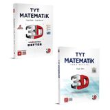 3D Yayınları 2024 Tyt Matematik Soru + Video Destekli Defter Seti