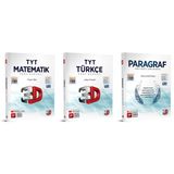 3D Yayınları 2024 Tyt Matematik + Türkçe + Paragraf Soru Seti
