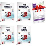 3D Yayınları 2024 TYT Türkçe - Matematik - Fizik - Kimya Soru Bankası - TYT Deneme