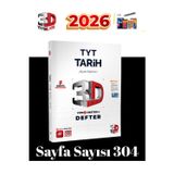 3D Yayınları 2025-2026 Tyt Tarih Video Destekli Konu Anlatımlı Defter
