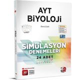 3D Yayınları 2025 Ayt Biyoloji 24 Adet Simülasyon Denemeleri Video Çözümlü - ofg1