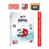 3D Yayınları 2025 Ayt Kimya Video Çözümlü Soru Bankası+Kronometre