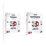 3D Yayınları 2025 Tyt Türkçe & Tyt Matematik Video Destekli Defter Seti