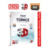 3D Yayınları 2025 Tyt Türkçe Video Çözümlü Soru Bankası+Kronometre