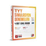3D Yayınları 2026-2027 Müfredat TYT 4 Lü Deneme (Kolay-Orta-Zor)