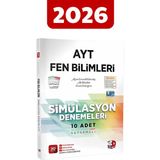 3D Yayınları 2026 3D Ayt Simülasyon Fen Bilimleri Kitap Deneme Sınavı Üniversite Hazırlık