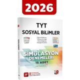 3D Yayınları 2026 3D TYT Simülasyon Sosyal Bilimler Denemeleri Üniversite Hazırlık İçin