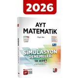3D Yayınları 2026 AYT Matematik Simülasyon Denemeleri Tekil Ürün Üniversite Hazırlık Sınav Bilgisi TYT - AYT