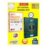 3D Yayınları 2026 Ayt Sayısal Simulasyon 5 Li Deneme+Toprak 2026 Ayt Sayısal 5 Li Deneme Set+Kalem